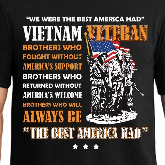 Vietnam Veteran The Best America Had Proud Pajama Set