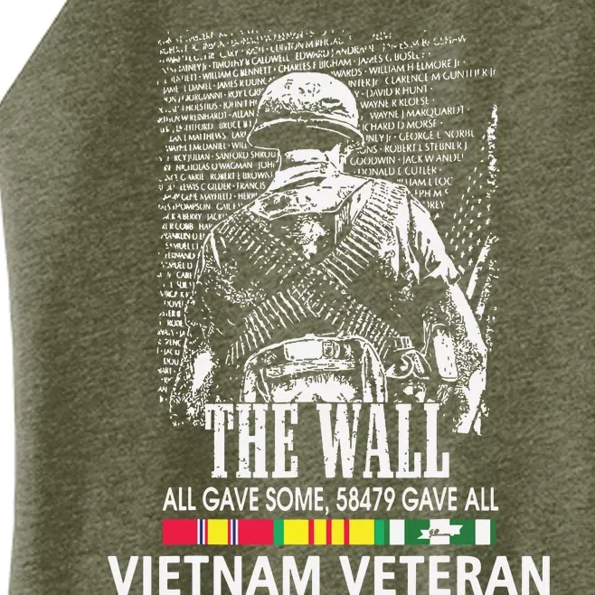 Vietnam Veteran The Wall All Gave Some 58479 Gave All Women’s Perfect Tri Rocker Tank