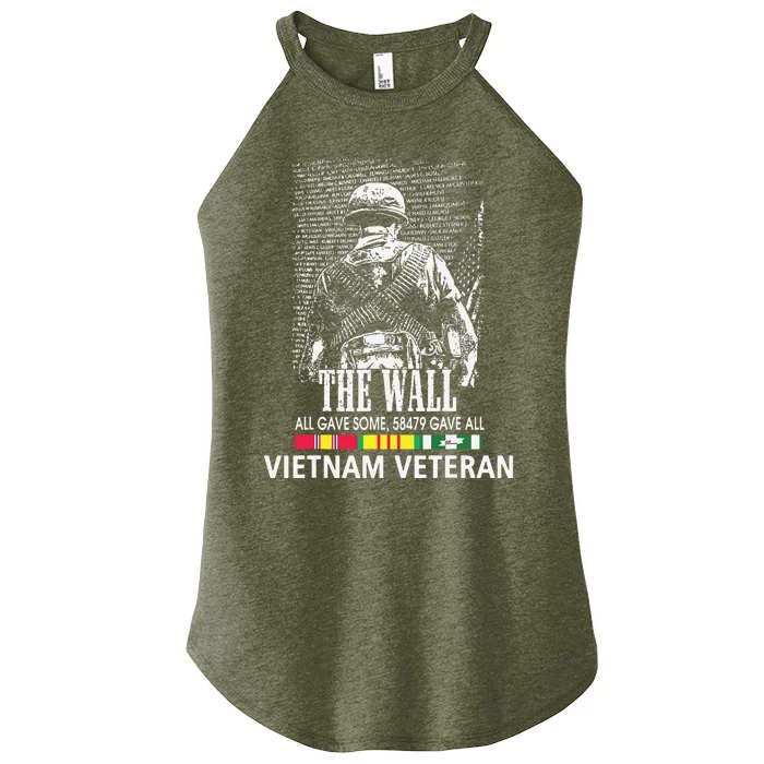 Vietnam Veteran The Wall All Gave Some 58479 Gave All Women’s Perfect Tri Rocker Tank