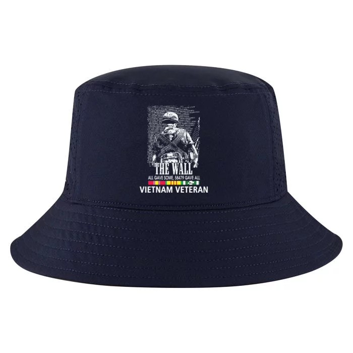 Vietnam Veteran The Wall All Gave Some 58479 Gave All Cool Comfort Performance Bucket Hat