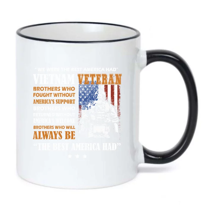 Vietnam Veteran The Best America Had Proud Cute Gift Black Color Changing Mug