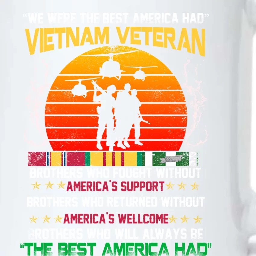 Vietnam Veteran The Best America Had Proud Gift Black Color Changing Mug