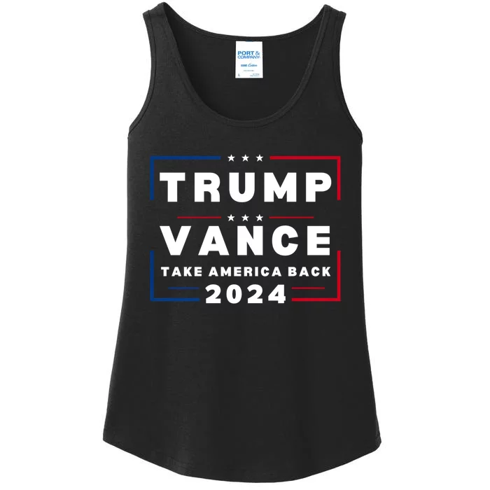 Vance Vp Trump Vice President Vance Trump 2024 Ladies Essential Tank