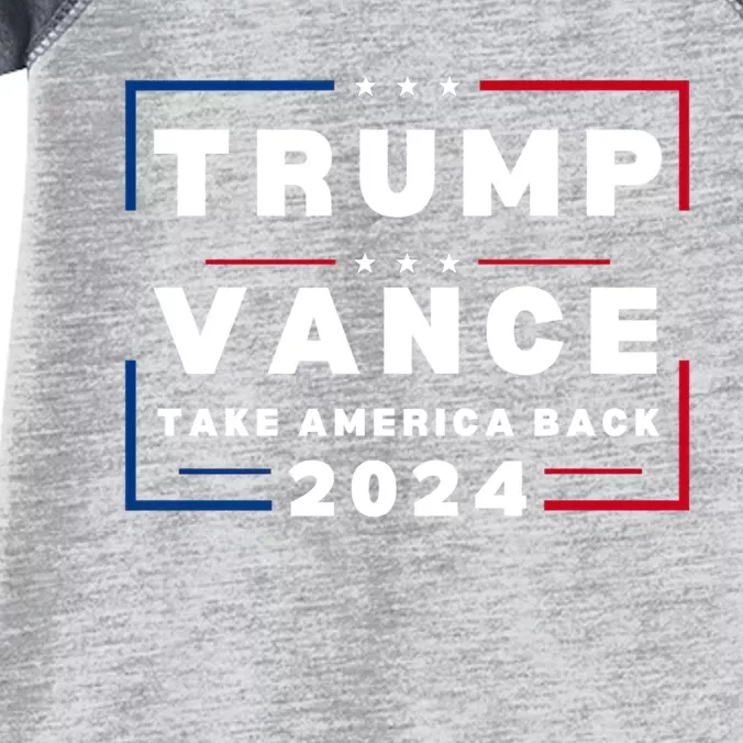 Vance Vp Trump Vice President Vance Trump 2024 Infant Baby Jersey Bodysuit