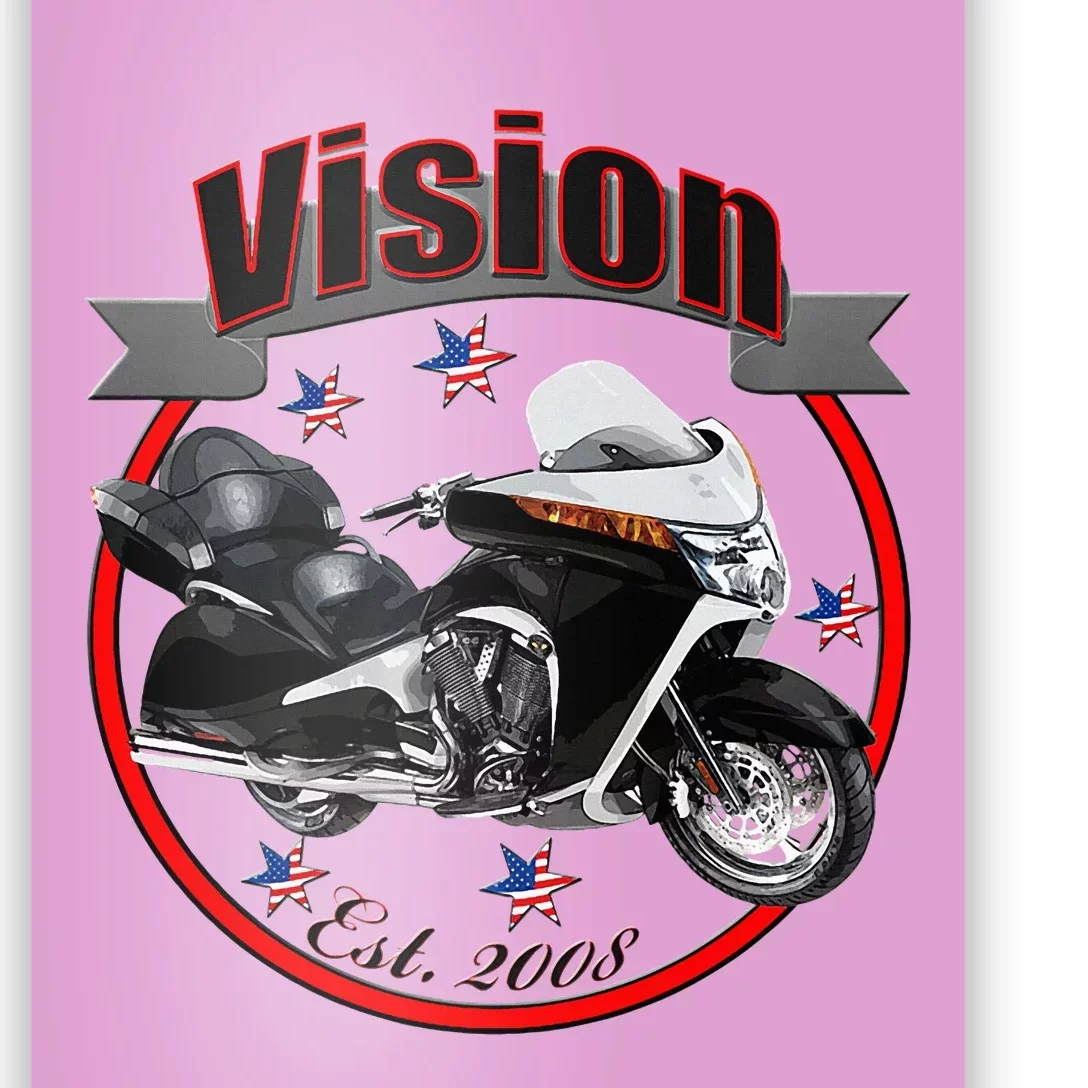 Victory Vision U.S.A. Star Motorcycle Poster