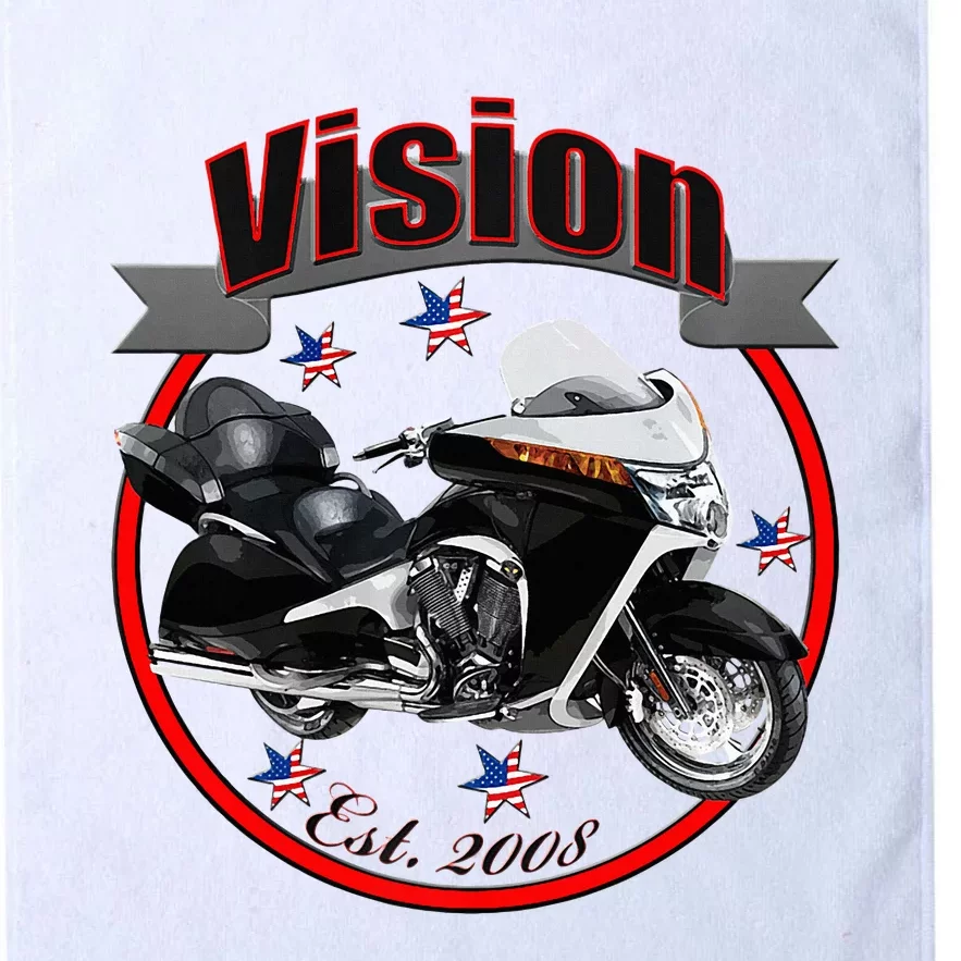 Victory Vision U.S.A. Star Motorcycle Platinum Collection Golf Towel