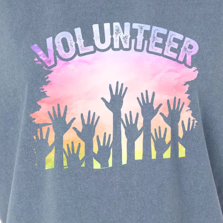 Volunteer Volunteering Unpaid Volunteers Job Gift Garment-Dyed Women's Muscle Tee