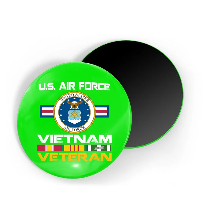 Vietnam Veteran USA Flag Vietnam Vet Flag Magnet