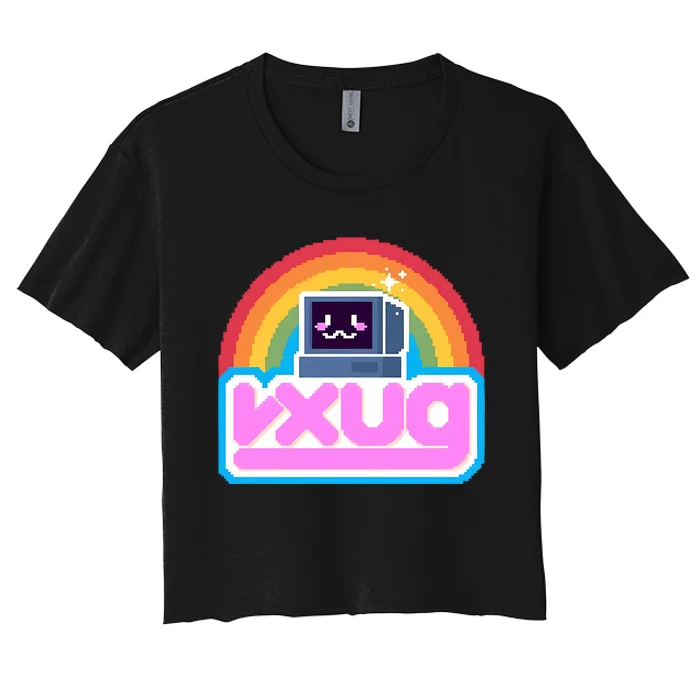 Vxunderwea Vxuwu Women's Crop Top Tee