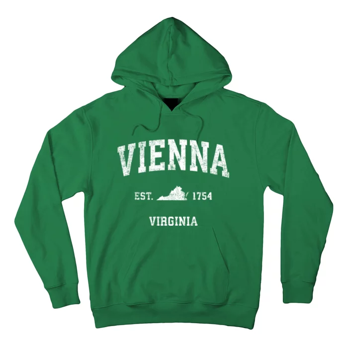 Vienna Virginia Va Vintage Sports Hoodie