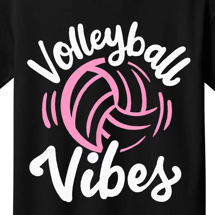 Volleyball Vibes Kids T-Shirt