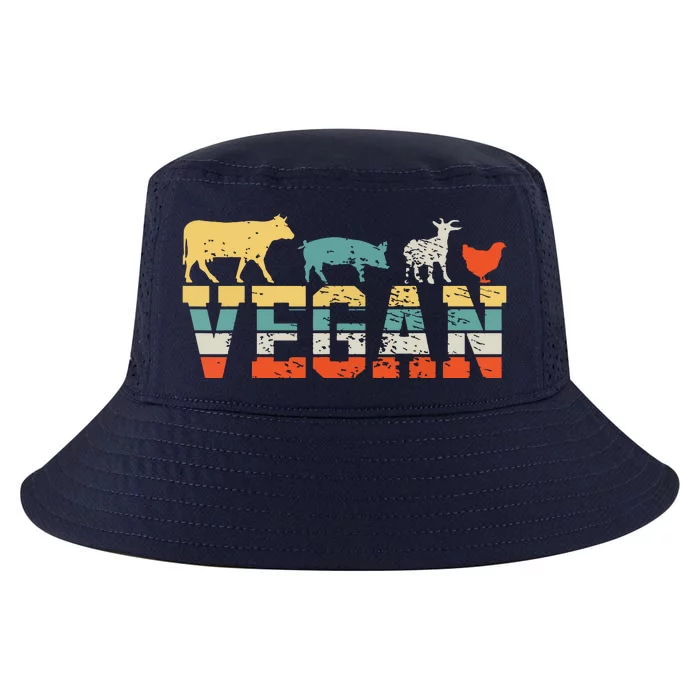 Vegan Vintage Cool Comfort Performance Bucket Hat