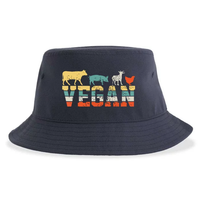 Vegan Vintage Sustainable Bucket Hat