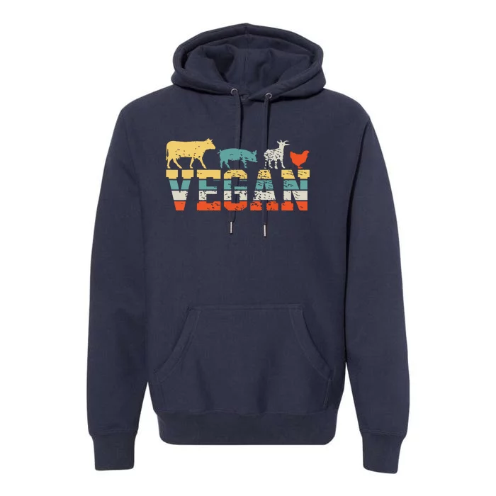 Vegan Vintage Premium Hoodie