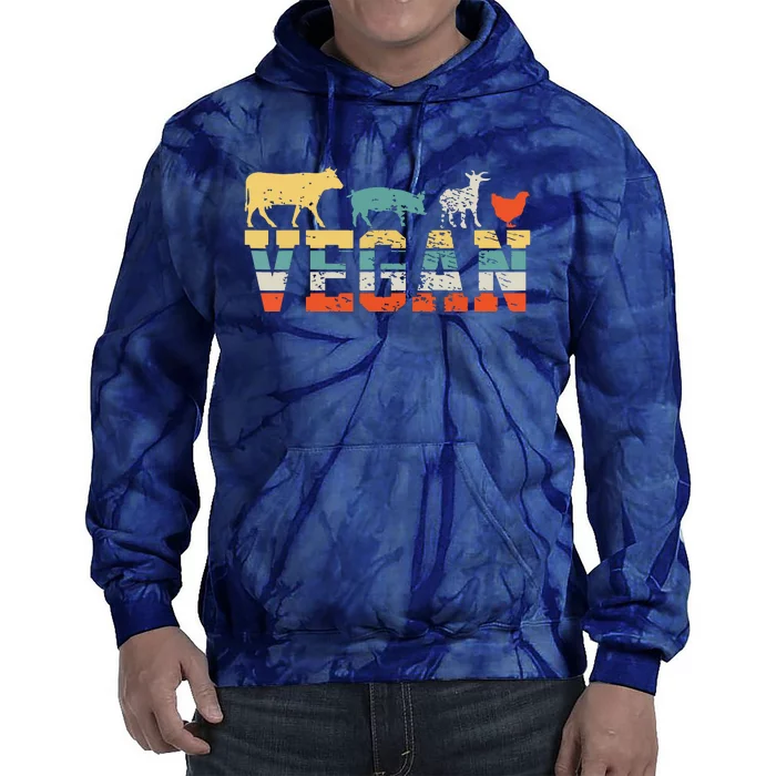 Vegan Vintage Tie Dye Hoodie