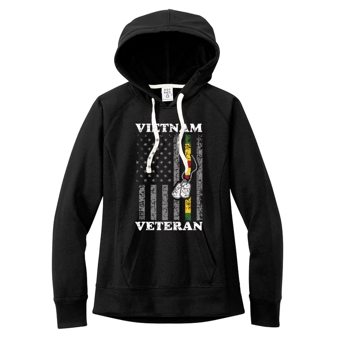 Vietnam Veteran Women's Fleece Hoodie