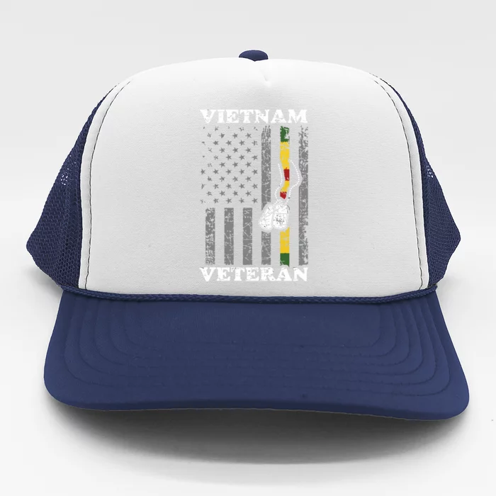 Vietnam Veteran Trucker Hat