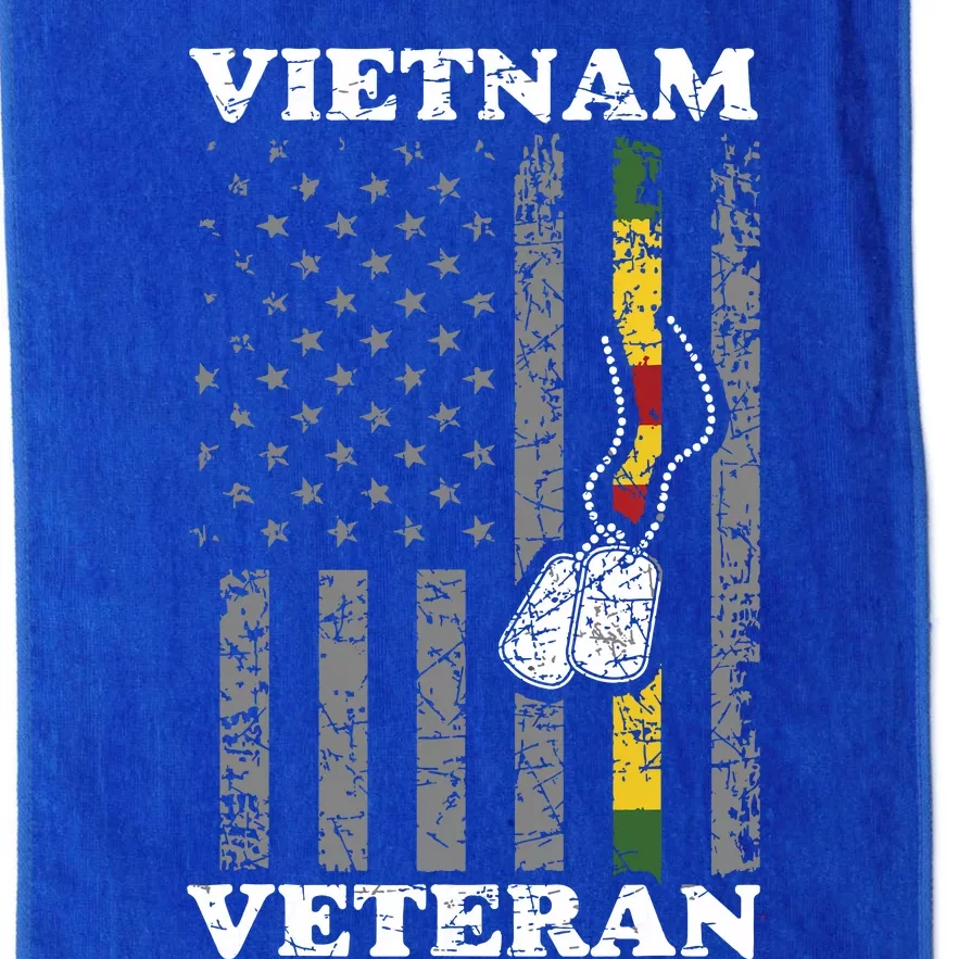 Vietnam Veteran Platinum Collection Golf Towel