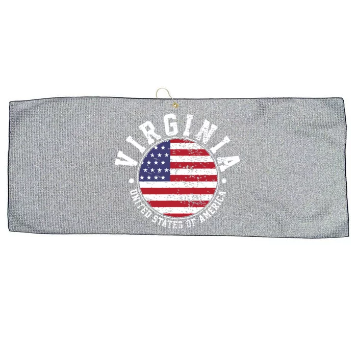 Virginia Vintage Large Microfiber Waffle Golf Towel