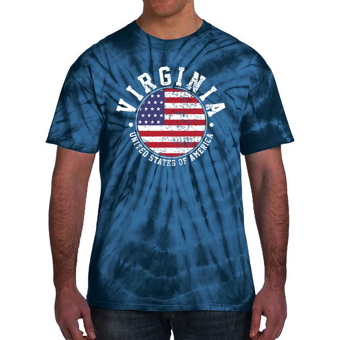 Virginia Vintage Tie-Dye T-Shirt