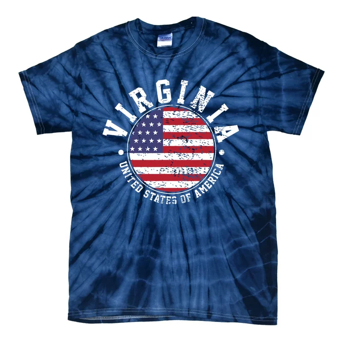 Virginia Vintage Tie-Dye T-Shirt