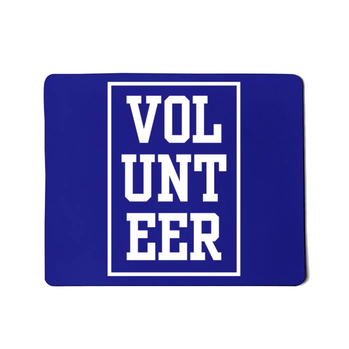 Volunteer Volunteering Volunteers Unpaid Job Gift Mousepad