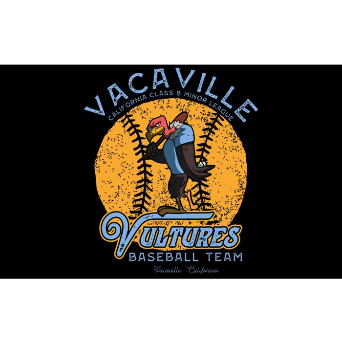 Vintage Vacaville Vultures Retro Minor League Baseball Team Bumper Sticker