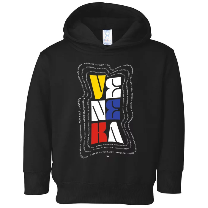 Veneka Venezuela Toddler Hoodie