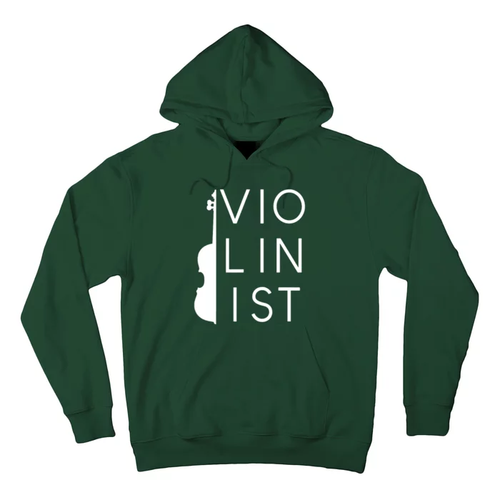 Vintage Violinist Violin String Instrument Gift Hoodie