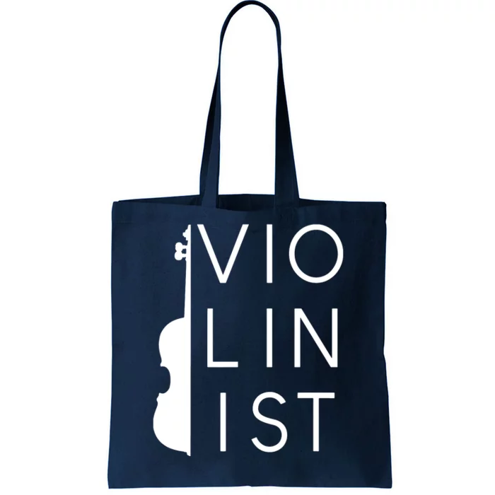 Vintage Violinist Violin String Instrument Gift Tote Bag