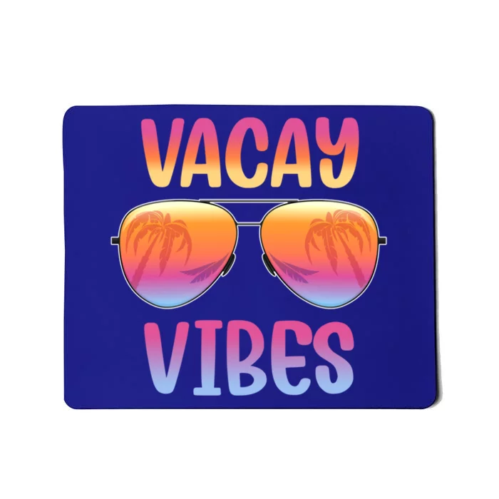 Vacay Vibes Vacation Beach Family Summer Cousin Crew Gift Mousepad