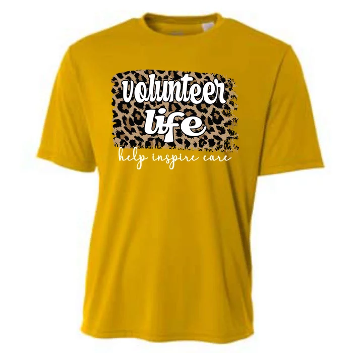 Volunteer Voluntary Worker Volunteering Meaningful Gift Cooling Performance Crew T-Shirt