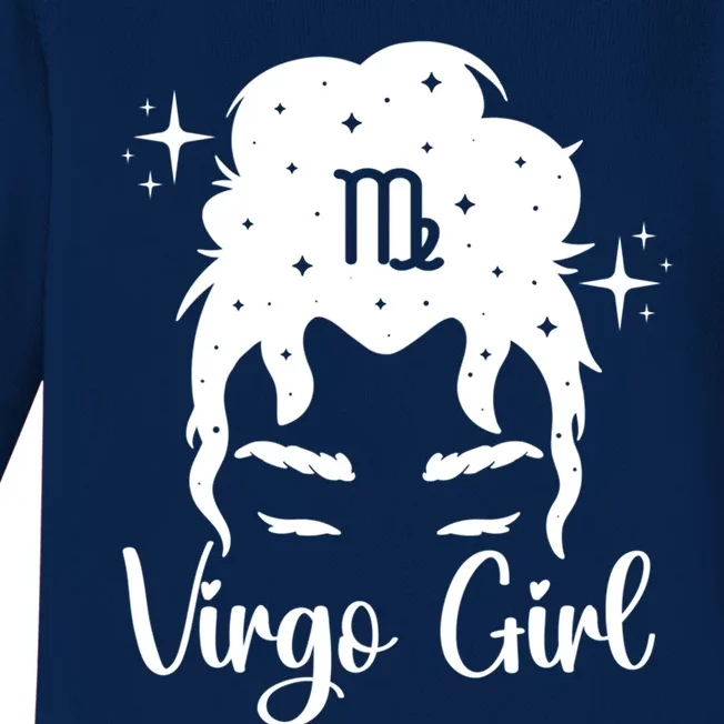 Virgo Virgo Zodiac Sign Virgo Horoscope Great Gift Baby Long Sleeve Bodysuit