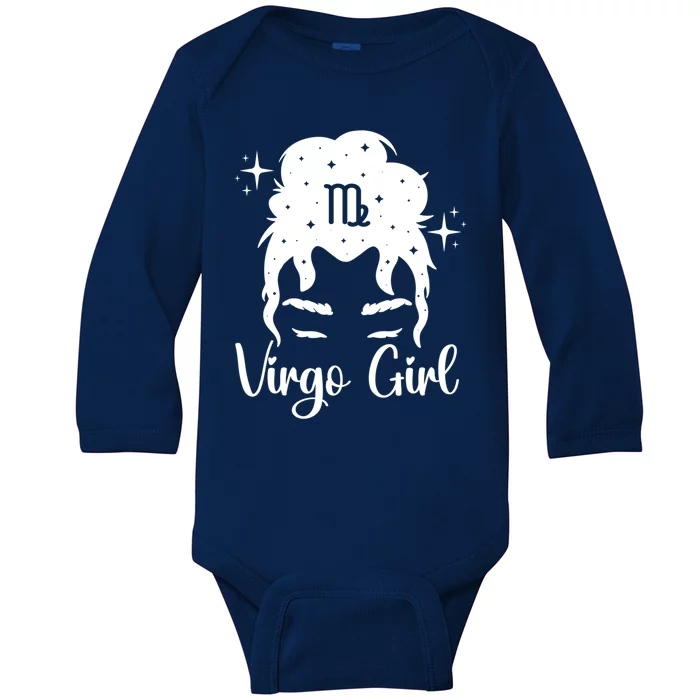 Virgo Virgo Zodiac Sign Virgo Horoscope Great Gift Baby Long Sleeve Bodysuit