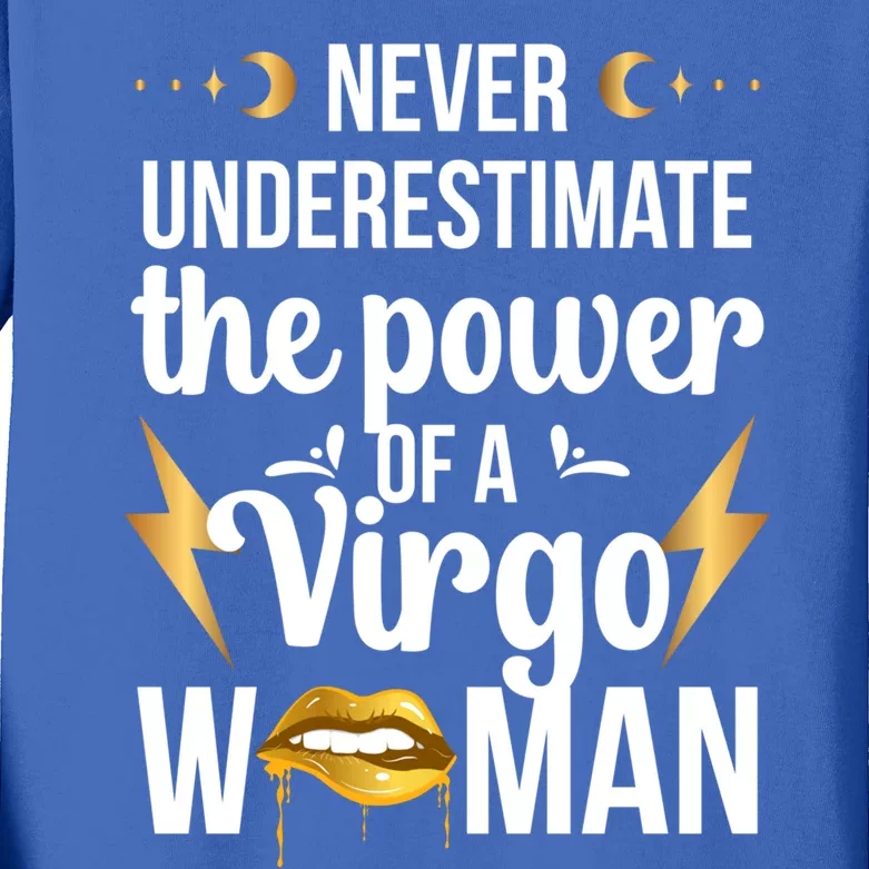 Virgo Virgo Zodiac Sign Virgo Horoscope Gift Kids Long Sleeve Shirt