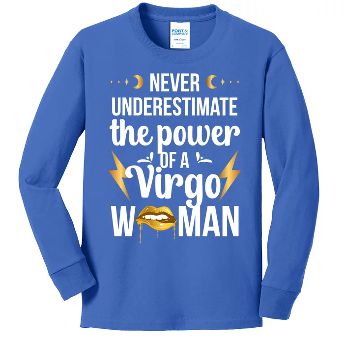 Virgo Virgo Zodiac Sign Virgo Horoscope Gift Kids Long Sleeve Shirt