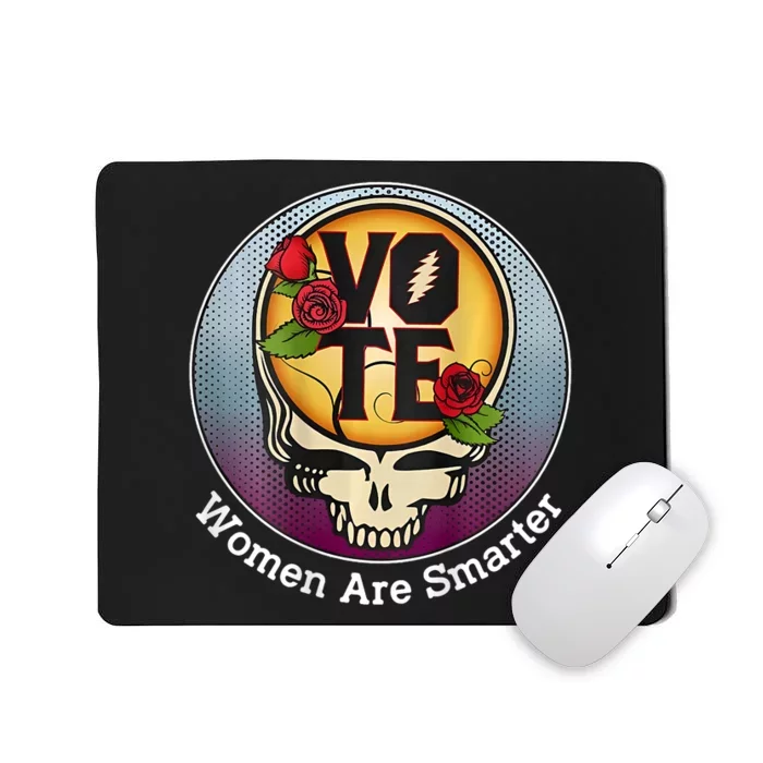 Vote Women Are Smarter Funny Sports Gift Mousepad