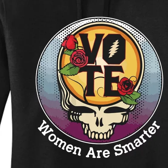 Vote Women Are Smarter Women's Pullover Hoodie