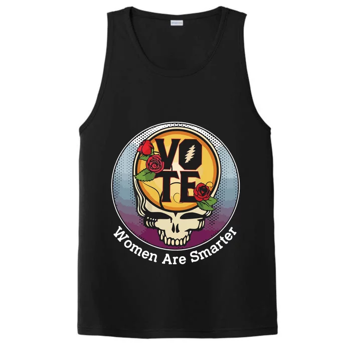 Vote Women Are Smarter Performance Tank