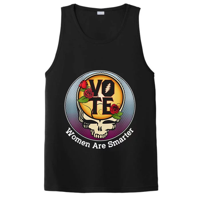 Vote Women Are Smarter Performance Tank