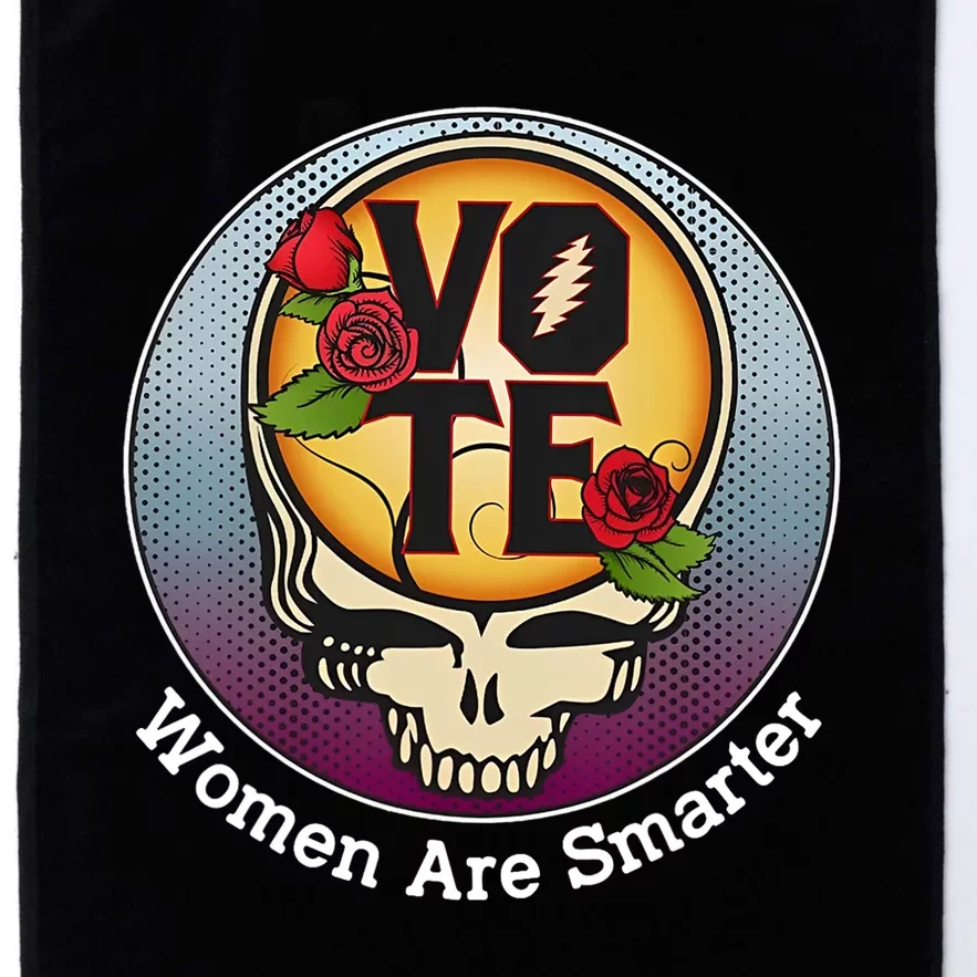 Vote Women Are Smarter Platinum Collection Golf Towel