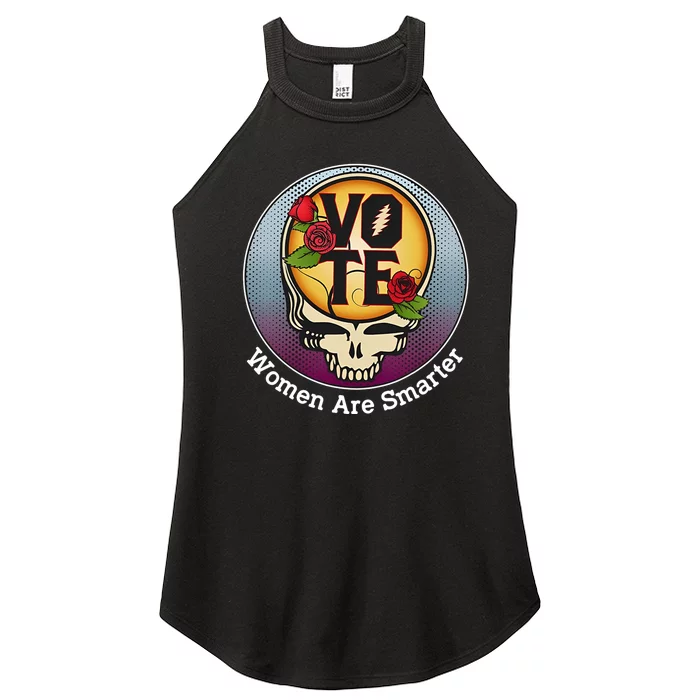 Vote Women Are Smarter Women’s Perfect Tri Rocker Tank