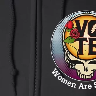 Vote Women Are Smarter Full Zip Hoodie