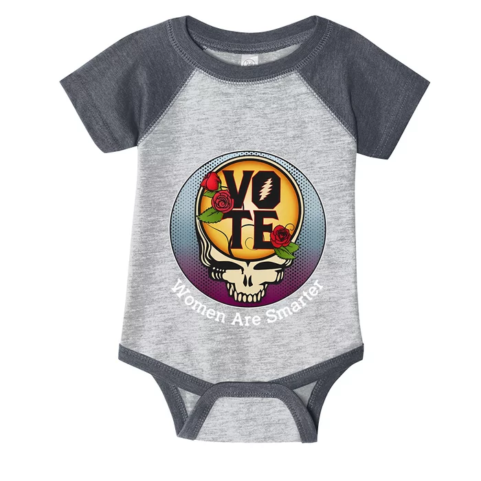 Vote Women Are Smarter Infant Baby Jersey Bodysuit