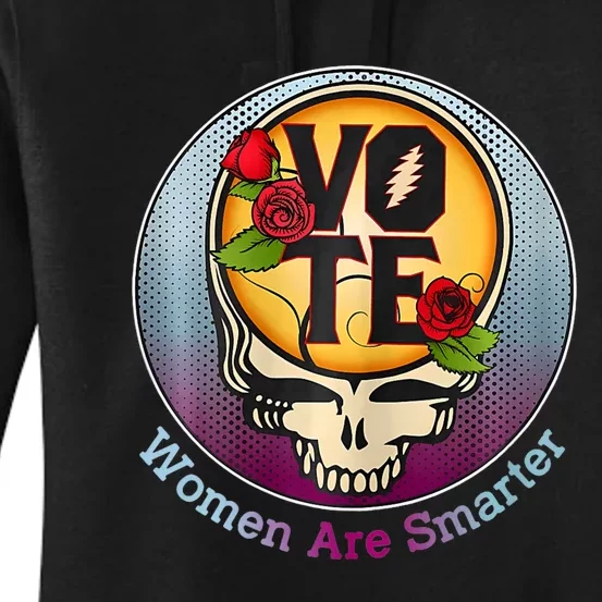 Vote Women Are Smarter Women's Pullover Hoodie