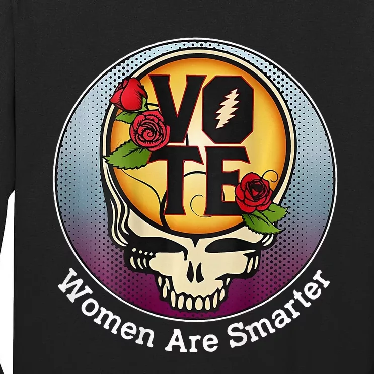 Vote Women Are Smarter Tall Long Sleeve T-Shirt