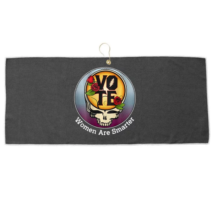 Vote Women Are Smarter Large Microfiber Waffle Golf Towel