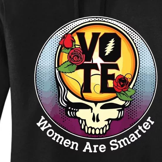 Vote Women Are Smarter Women's Pullover Hoodie