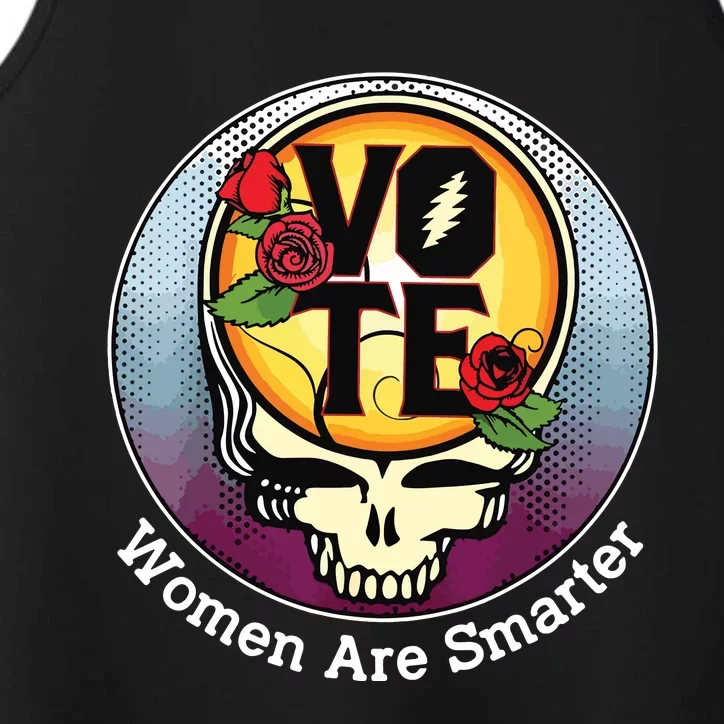 Vote Women Are Smarter Performance Tank