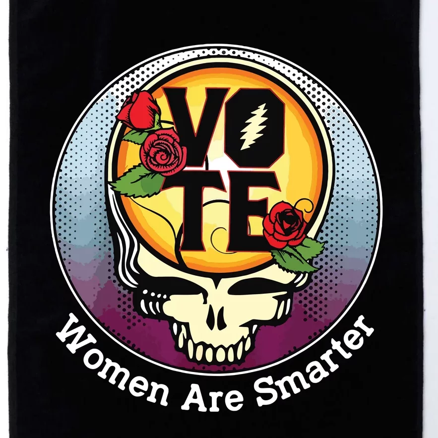 Vote Women Are Smarter Platinum Collection Golf Towel